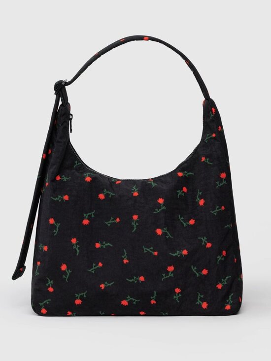 BAGGU Handbags - Baggu Nylon Shoulder Bag in Painted Wildflower